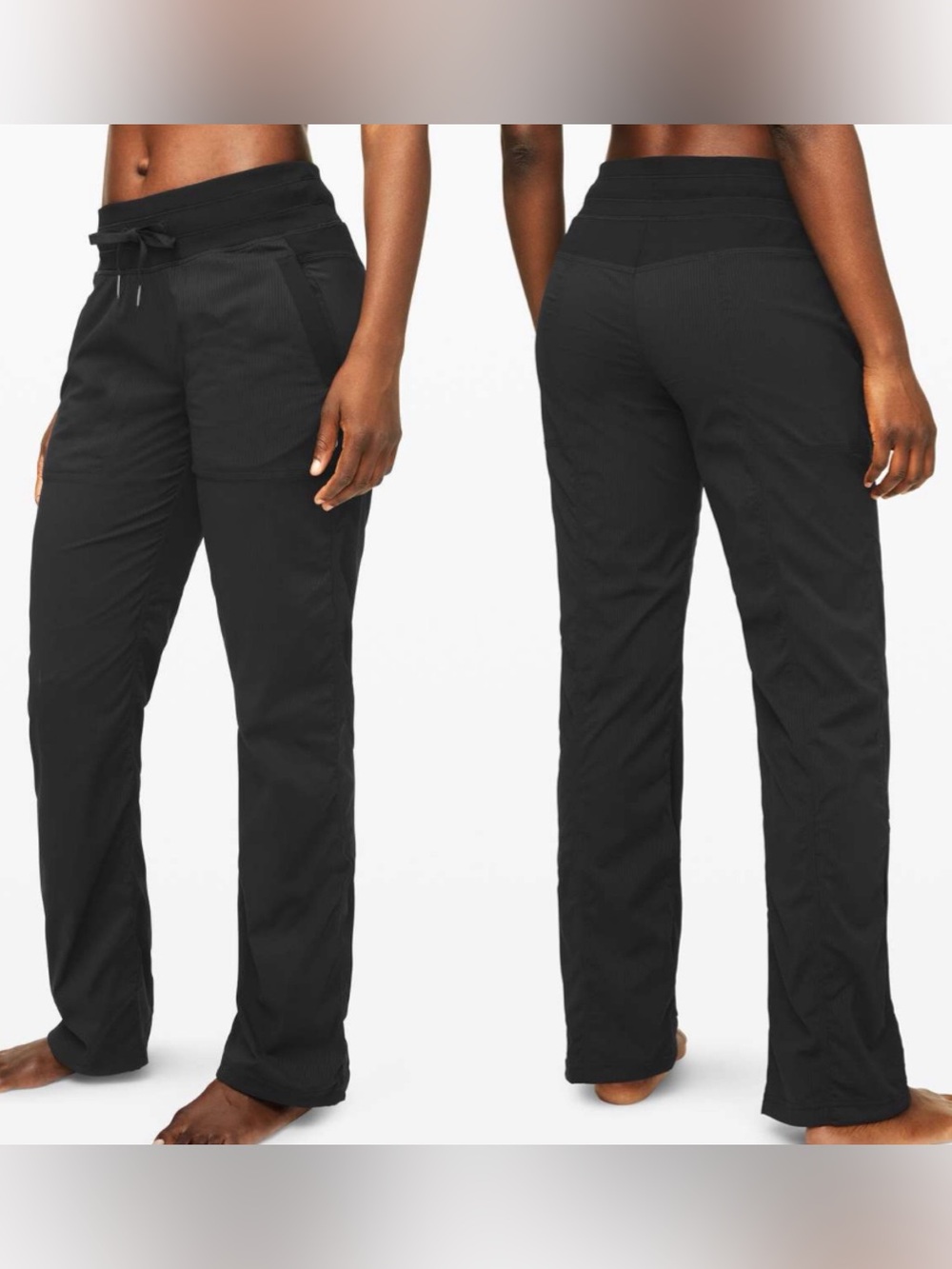 Lululemon Dance Studio Pant III Unlined
Black lightweight athletic
